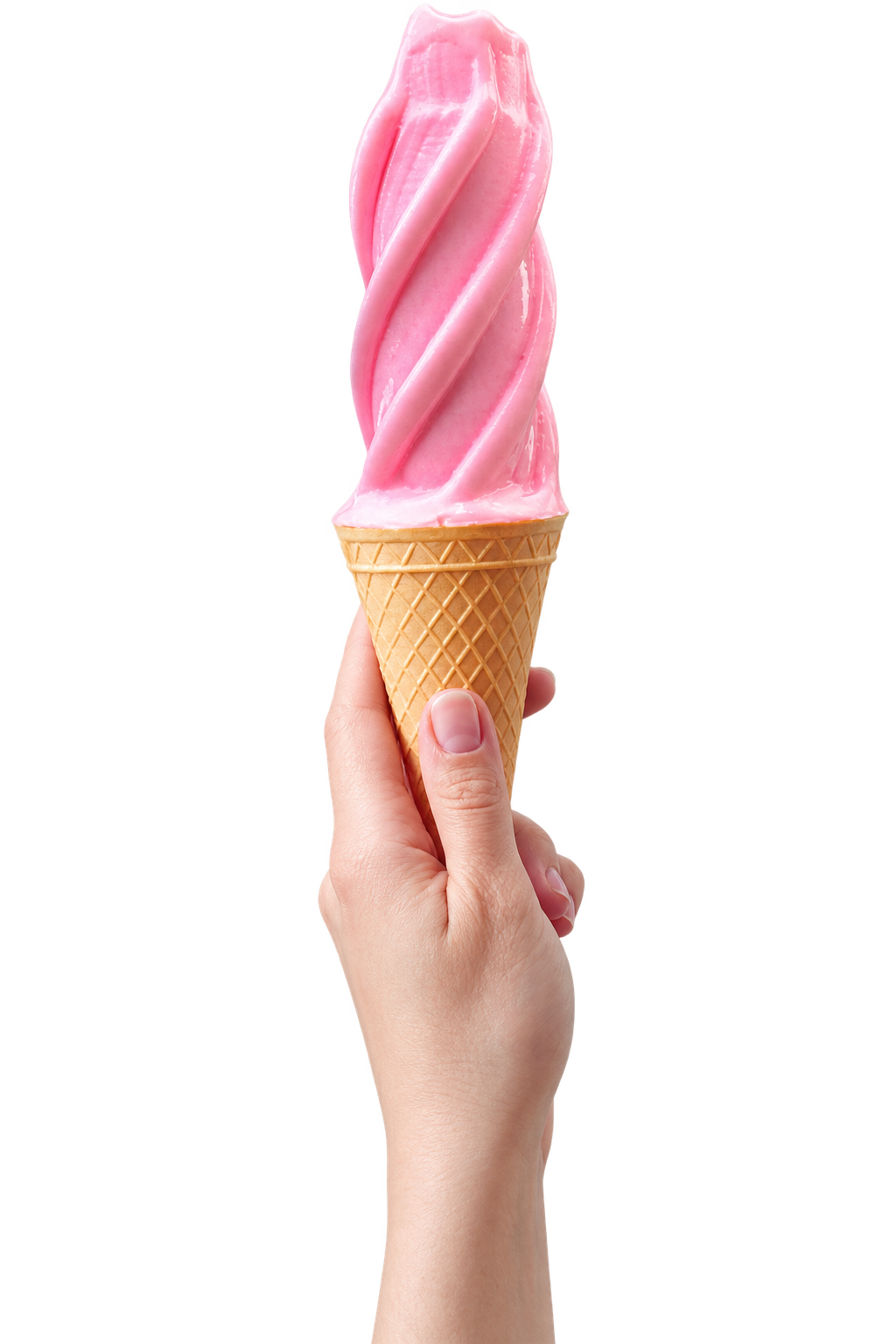 Sorvete rosa da Yayá